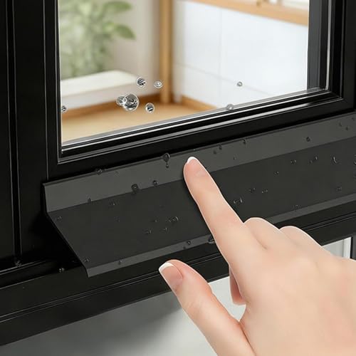 Barre d'étanchéité en caoutchouc flexible bâche anti-goutte portes fenêtres