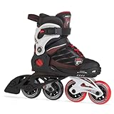 FILA SKATES 010622180 WIZY Inline Skate Kid Black/White/RED Größe XL 38-41