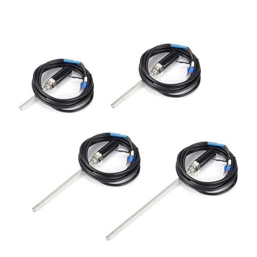 Sensor PT100 M12 de 150mm para evitar lecturas térmicas erróneas en cableados largos de 6M