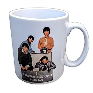 The Beatles Strawberry Fields Penny Lane Photo Mug Size One Size - Les Beatles, Paul McCartney, John Lennon, RIngo Starr, George Harrison The Beatles Strawberry Fields Penny Lane Photo Mug Size One Size – Image 2
