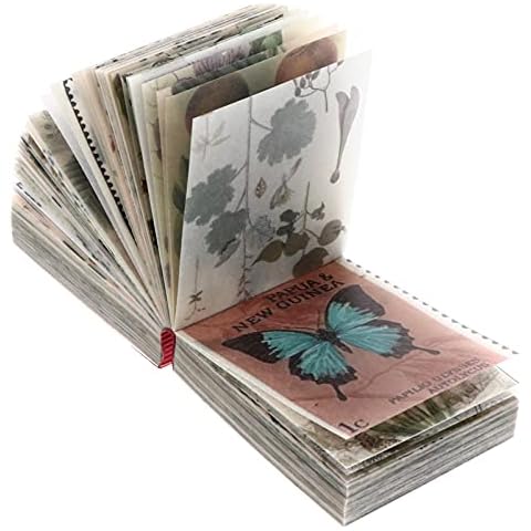 Healifty Vintage Journaling Supplies - 365 Sheets Cover