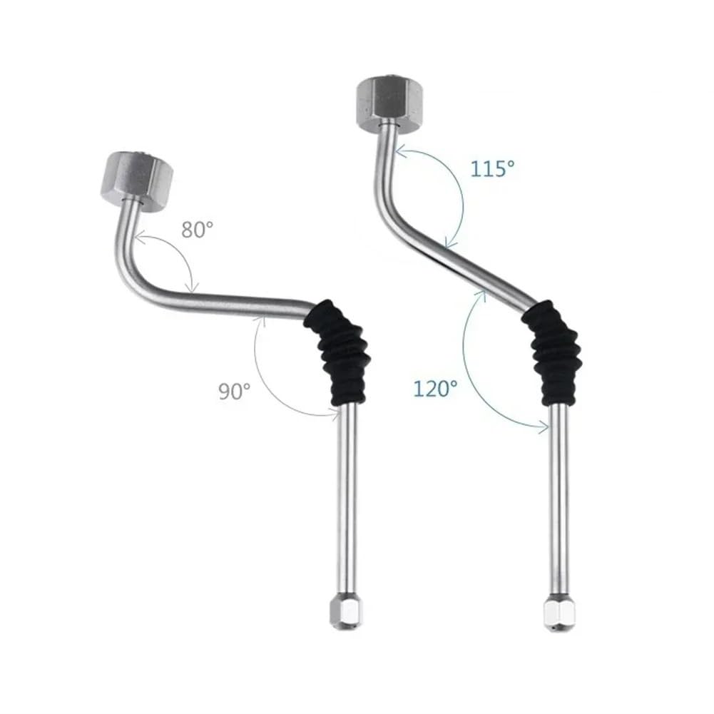 1 szt. Zestaw do konwersji rury parowej różdżka rurowa 1/4 cala ze stali nierdzewnej do części zamiennych Delonghi EC680/EC685/EC780/EC785(A)
