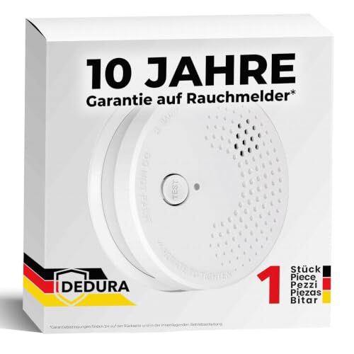 Rauchmelder mit 10 J...