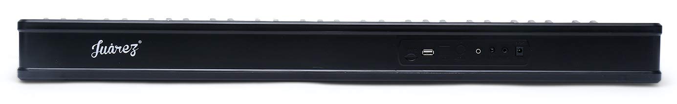 Juarez Octavé JRK660 61 Keys Portable Keyboard for Beginners 200 Rhythms, 200 Timbres, 40 Demo Songs, LED Display, USB Output, Teaching Mode, Mic, Adapter, Stickers, Sheet Stand — Amazon image 6