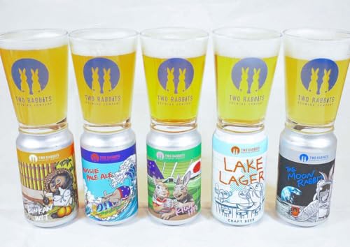 TWO RABBITS BREWING クラフトビール[飲み比べ5種×6本セット][DN18W] 冷蔵