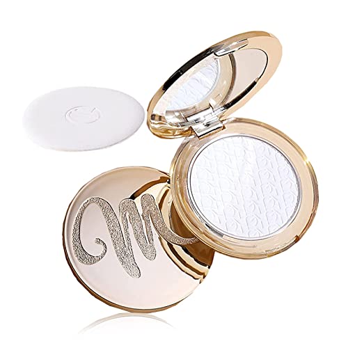 Golden Diamond Face Powder, Golden Face Powder, Diamond Face Powder, Long Lasting Waterproof Oil Control Diamond Face Powder, Pressed Powder, Face Powder Compact #TOP22