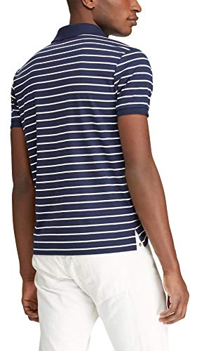 Polo Ralph Lauren Maglietta da Donna Girocollo in Jersey, Blu