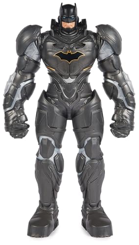 DC Comics - Figurine Batman 30 Cm Giant Series - Batman Figurine Articulée - Revivez Les Aventures De L'homme Masqué - Créez Vos Propres Combats Contre L'ennemi - Super Héros - Jouet Enfant 3 Ans Et +