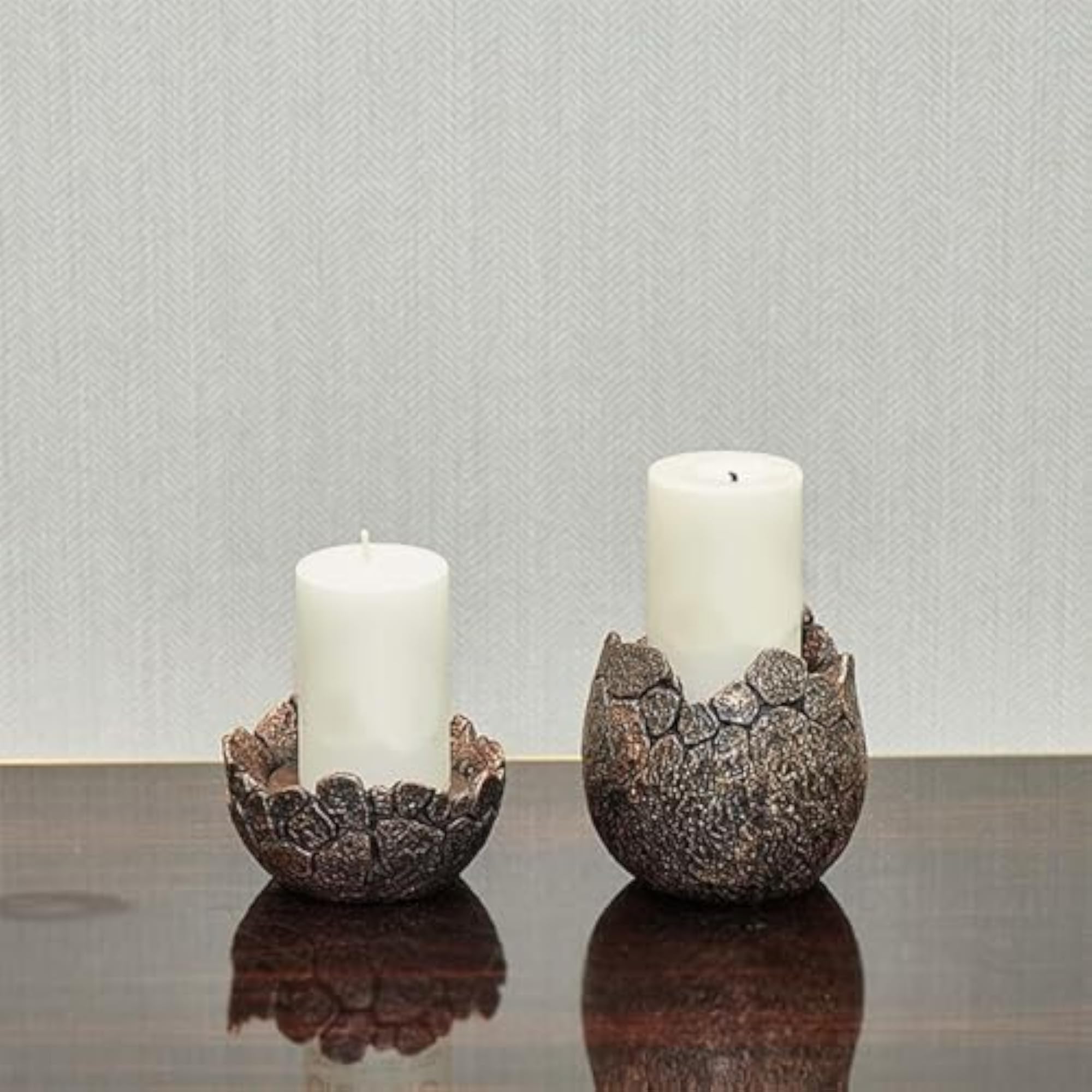 Eggshell Candle Holder for Dining Room Table Decor