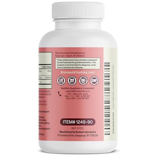 Bronson Collagen Peptides with Biotin Tablets