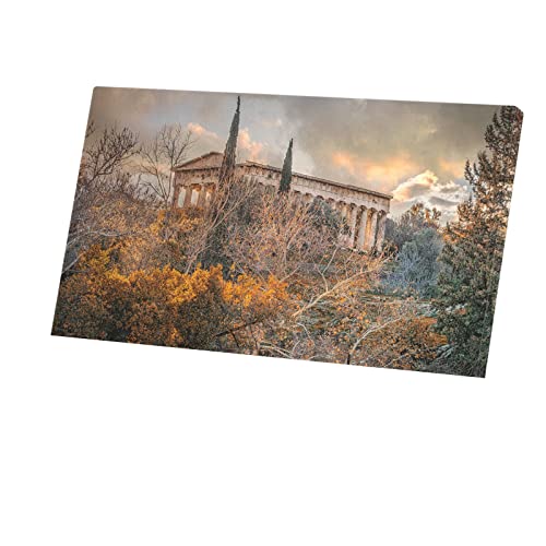 Poster Parthenon Grece - Tableau decoration murale automne 71x40