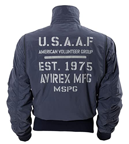 [MS.PG] A2K1002 AVIREX CWU-36P WIND BREAK FLIGHT JACKET ArbNX EChuCNtCg oCNWPbg (M, Cu[)