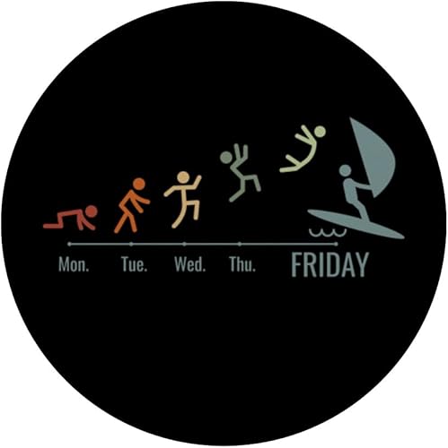 Miniatura 3 de Windsurfing Sails Surf Board Watersport Weekend Windsurf PopSockets Standard PopGrip