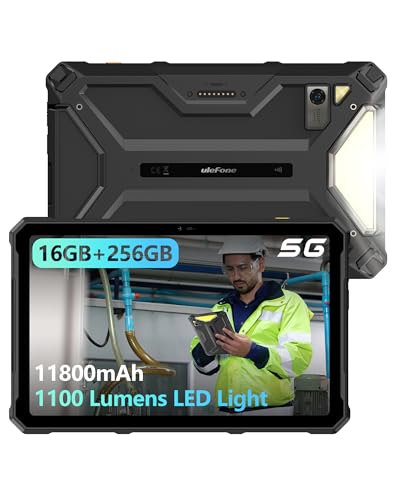 Ulefone Armor Pad 4 Ultra 5G, Tablet Resistente Android 14, 11,800 mAh 16GB+256GB/SD-2TB IP68 10.36'...