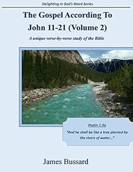 Paperback The Gospel According To John 11-21 (Volume 2): A unique verse-by-verse study of the Bible Book