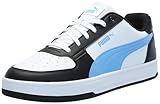PUMA Men's Caven 2.0 Sneaker, White-Team Light Blue Black, 11