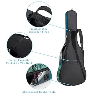 Housse de sac de guitare épaisse avec rembourrage en éponge imperméable pour guitare acoustique électrique basse… - Les Beatles, Paul McCartney, John Lennon, RIngo Starr, George Harrison Housse de sac de guitare épaisse avec rembourrage en éponge imperméable pour guitare acoustique électrique basse… – Image 3