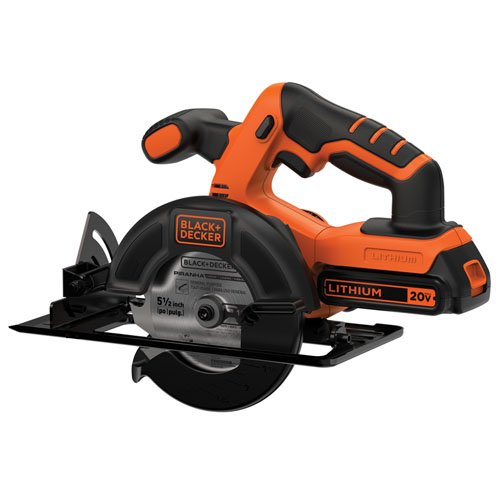 Black+Decker 20V Max 5-1/2-Inch Cordless Circular Saw With Extra 4-Ah Lithium Ion Battery Pack (Bdccs20C & Lb2X4020) #TOP3