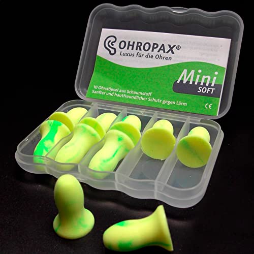 Ohropax Mini Soft Protetor Auricular 5 Pares 35 dB
