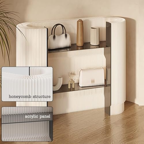 Comptoir de caisse compact blanc idéal pour optimiser les salons d'artisanat