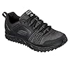 Skechers Men's Escape Plan Trainers, Black Leather Mesh Trim Bbk, 9.5 UK #1