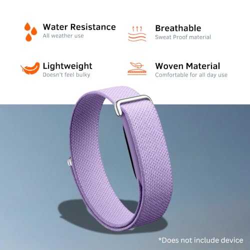 Image of Nylon Strap (Titanium Buckle) Compatible with Google Fitbit Air