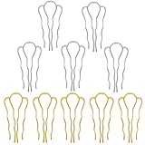 【Material de alta calidad】 Esta pinza para el cabello está hecha de materiales metálicos de alta calidad, es resistente y duradero, no se rompe y es a prueba de caídas. La superficie es brillante y lisa, cómoda y ligera de llevar.