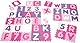 Playshoes Unisex Baby EVA-Puzzlematten 36-teilig pastell 308746, 900 - Rosa, 36 Teile (1er Pack)