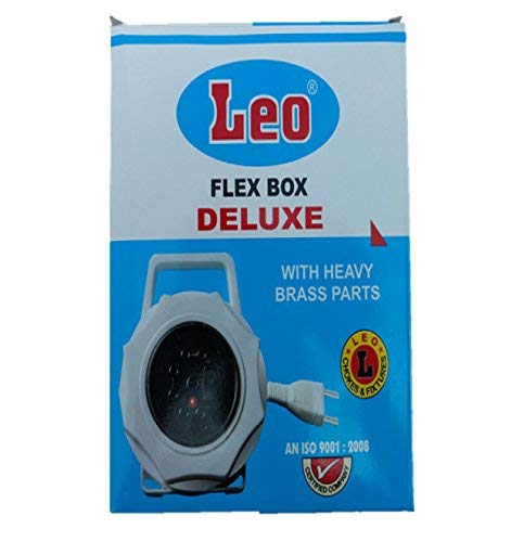 Leo DELUXE Flex Box -2 Pin Flex Box with 10 meter wire, Handle