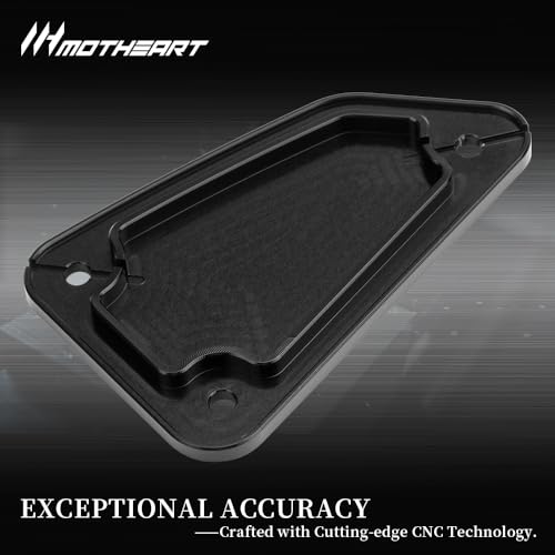 MotHeart Aluminium-Schutzdeckel für Bremszylinder vorne für 990 Duke 2024 CNC-gefräst für Motorräder 990 duke Zubehör (Orange)