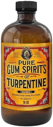 100% Pure Gum Spirits of Turpentine 16 oz image 3