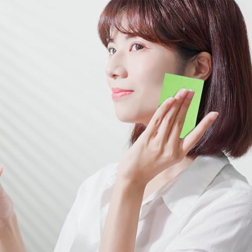 XBFOCNH 6 Stück Gesichts-Löschpapier Set, 600 PCS Blottpapier Für Fettige Hautpflege, Blotting-Papiere, Natürliche Ölabsorbierende Blätter, Öl-Löschpapier, Gesicht Blotting Papers, Face Oil Blotting