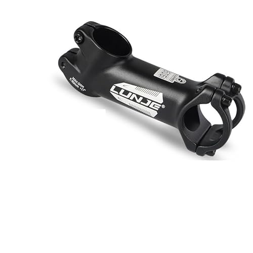 JIASHUNHE Bike Stem Ultralight Bike Stem 10°/17°/25°/35° MTB Mountain Road Bicycle 31.8mm Handlebar 60-110mm Aluminum Alloy Riser(35-110mm)