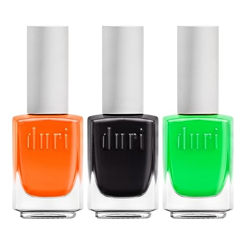 duri Trio Neon Nail Polish Set - Trick-Or-Treat Yo'Self, Matte