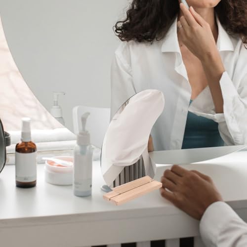 Espejo de maquillaje de escritorio acrílico sin marco miniatura 6