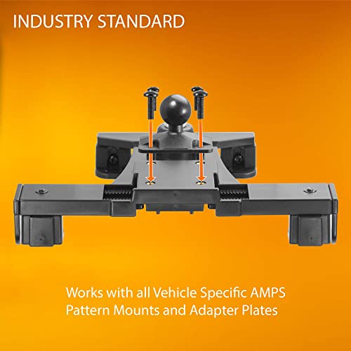 Ibolt Tabdock Dock'n Lock Bizmount- Heavy Duty Industrial Composite Locking Drill Base Mount For All 7" - 10" Tablets- For Trucks/Vehicles/Wall Mount: Great For Eld, Fleets, And Restaurants #TOP5