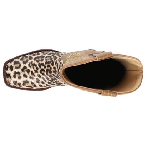 ROPER Girl's Glitter Leopard (Big Kid)4