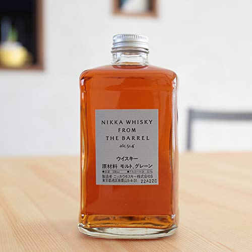 Nikka I From the Barrel Blended Whisky I inklusive Geschenkverpackung I Kraftvoll würzige Eiche und fruchtige Karamellnoten I 51.4% Vol. I 500 ml