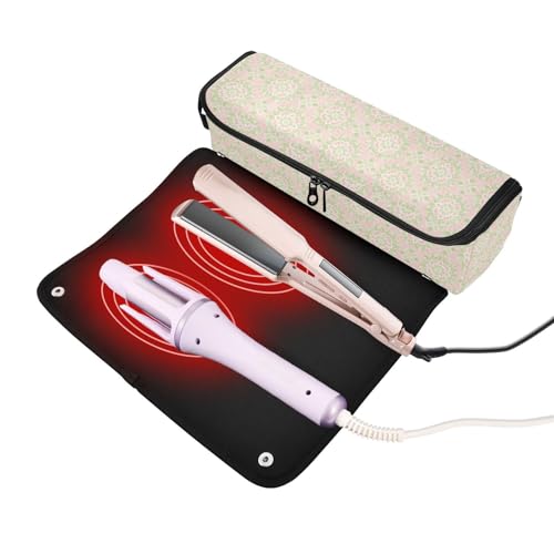Bolsa organizadora para herramientas de cabello resistente al calor miniatura 2