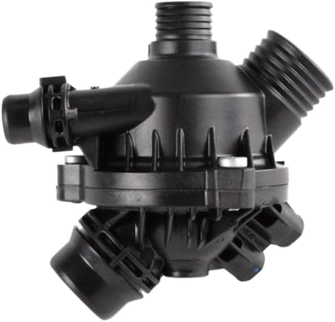 Engine Coolant Thermostat Housing Cover Assembly 11537549476 11537536655 11537544788 Compatible With X3 Z4 E60 E61 E82 E83 E85 E88 E90