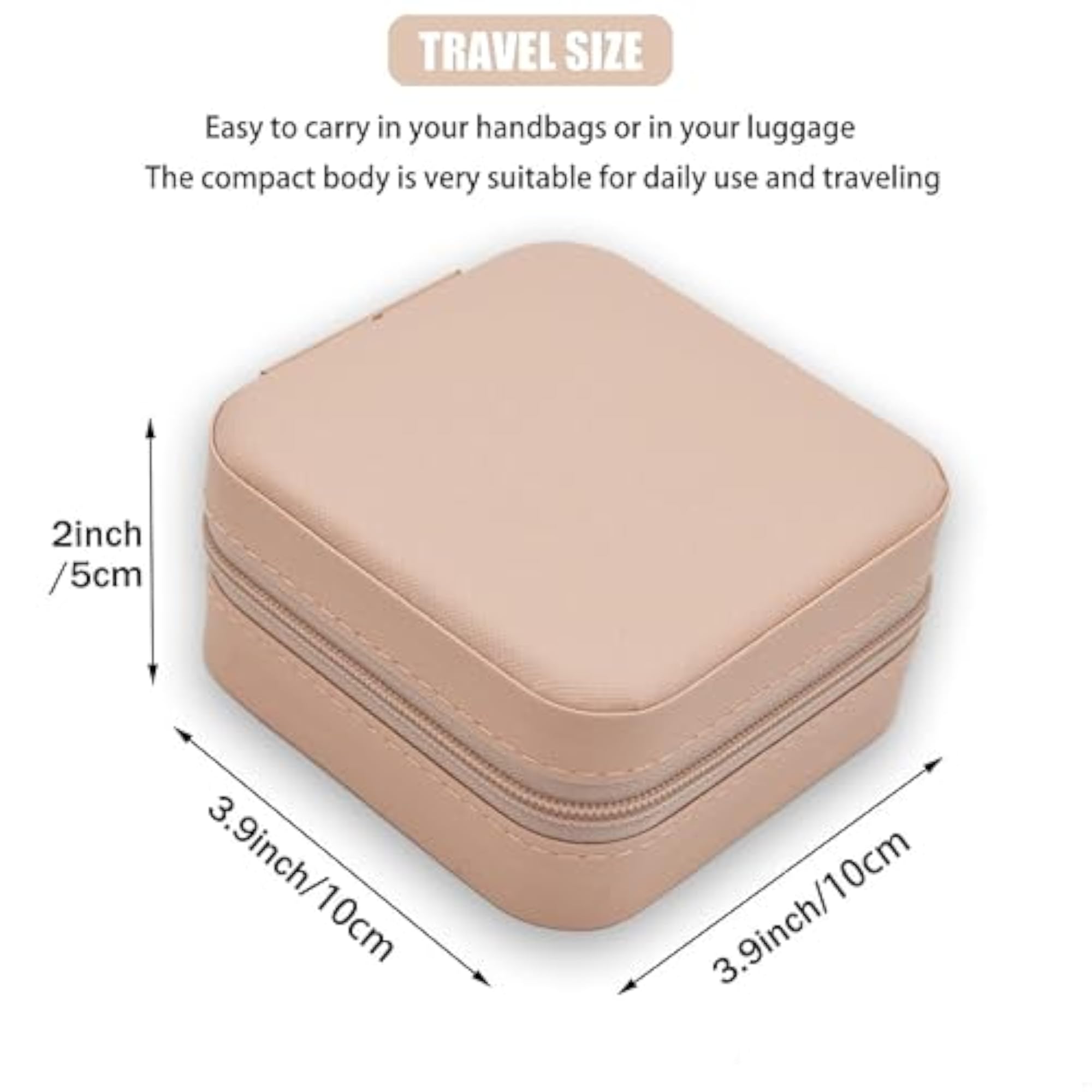 Personalised Mini Travel Jewellery Organiser Box