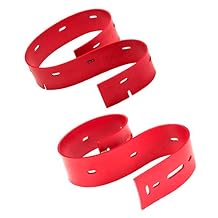 18 Inch Red Rubber Floor Scrubber Squeegee - Squeegee Blade Kit - Replacement