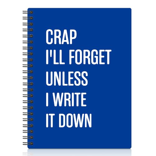 Carnet à spirale rigolo avec citation humour sarcastique