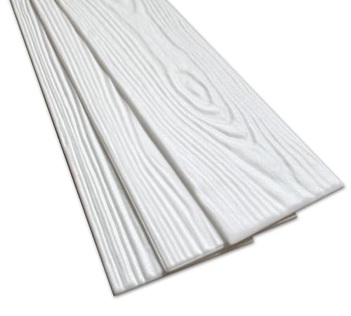 Deccart - Płyty sufitowe - panele sufitowe - obicie sufitowe - tłoczenie 3D - panele ścienne - panele ścienne samoprzylepne - okładziny ścienne - okładziny ścienne - dekoracja ścienna - 6 m2 - białe -