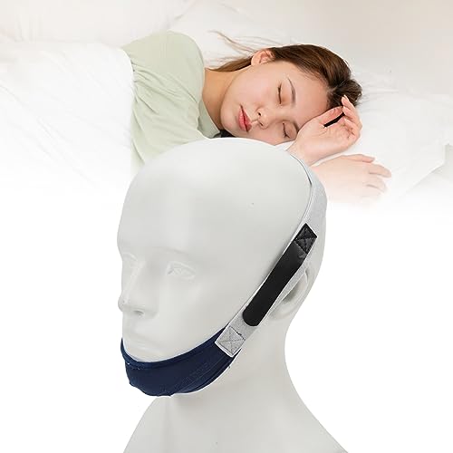 Kinnriemen Gegen Schnarchen, Verstellbarer Kinnriemen ohne Schnarchen, Angemessene Dicke Zum Schlafen