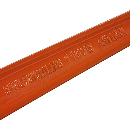 Vulcan Ratchet Style Load Binder With 2 Grab Hooks - 9,200 Pound Safe Working Load (For 3/8 Inch Grade 70-80 & 100 Or 1/2 Inch Grade 43 Chain) #TOP3