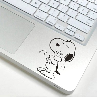 Amazon.co.jp: スヌーピー snoopy アートステッカー Macbook/ipad等
