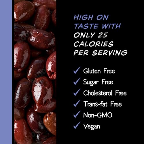 Mario Camacho Foods Pitted Snack Olives - Kalamata Olives with a Hint of Thyme - 1.05 Oz Pouches (Pack of 12) - Thumbnail 4