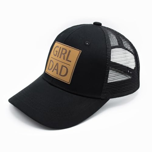 Image of Girl Daddy Hat for Men Fathers Day Birthday Gifts for Papa from Daughter New Dad Gifts for Men Black