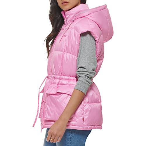 Image of Levi's Women's Quilted Megan Hooded Puffer Jacket